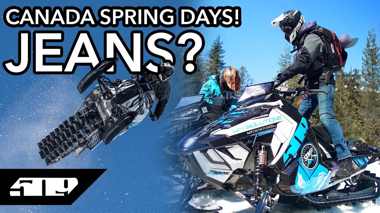 Canada Spring Snowmobiling = BIG Zones