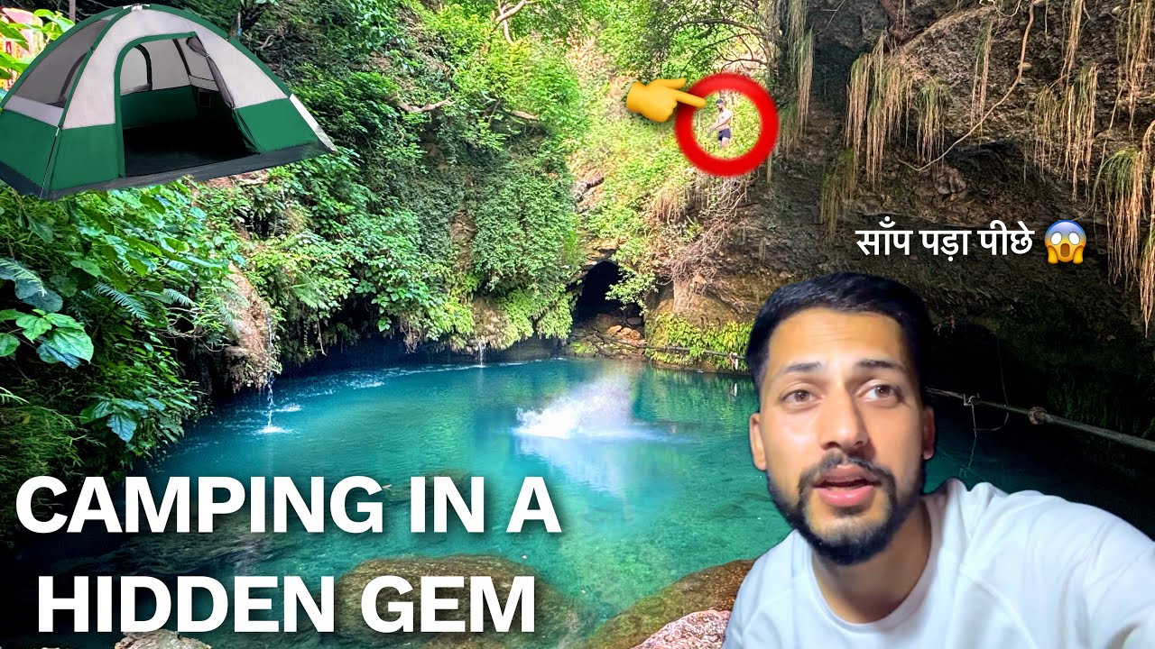 CAMPING IN A HIDDEN GEM OF HIMACHAL PRADESH - OVERNIGHT CAMPING IN FOREST - NATURE ASMR