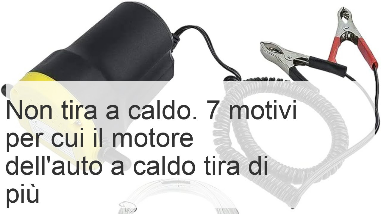 Non tira quando è caldo