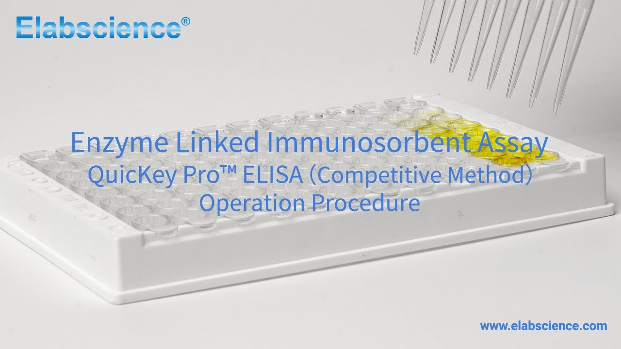 QuicKey Pro&trade; ELISA Competitive Method Operation Procedure