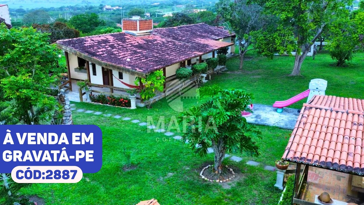 CHÁCARA À VENDA COM 2.700 M² EM GRAVATÁ-PE #chácara