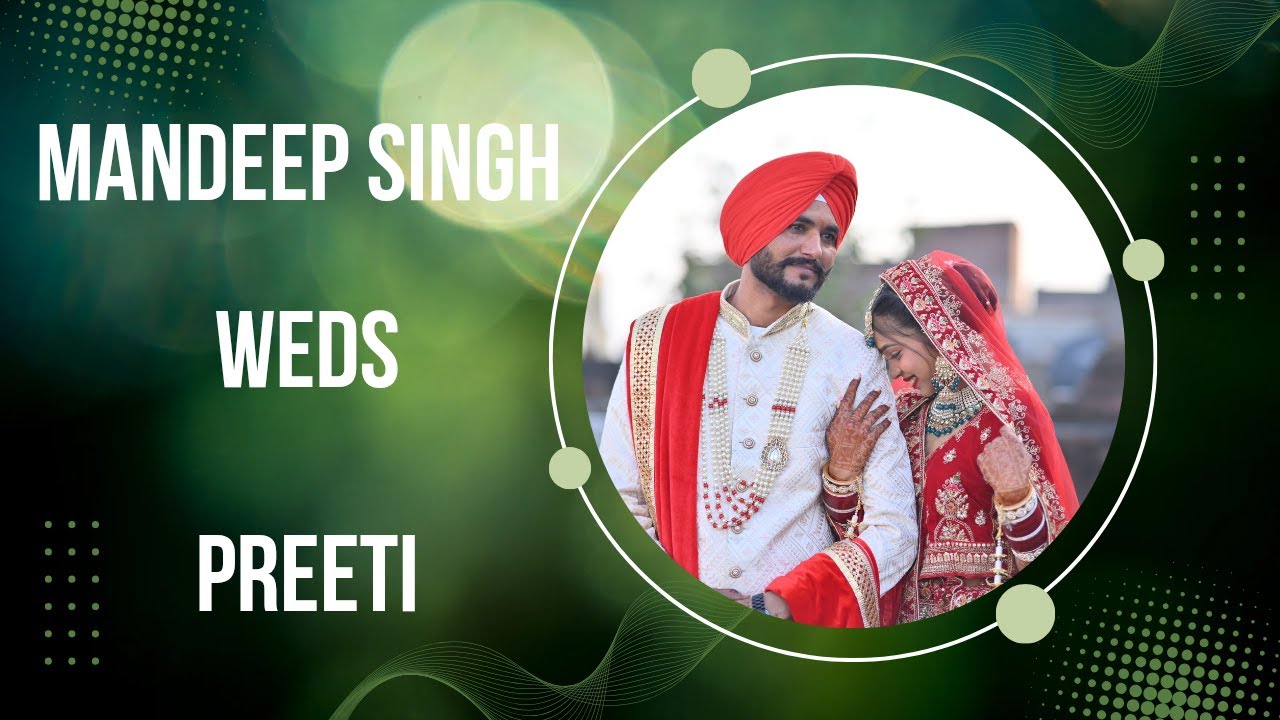 Mandeep Singh Weds preeti // Video By Lovely studio Tanda Mob 98144 36504