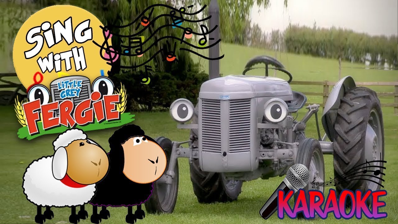 Mary Had a Little Lamb | Singalong with Fergie - KARAOKE NURSERY RHYME! | Little Grey Fergie