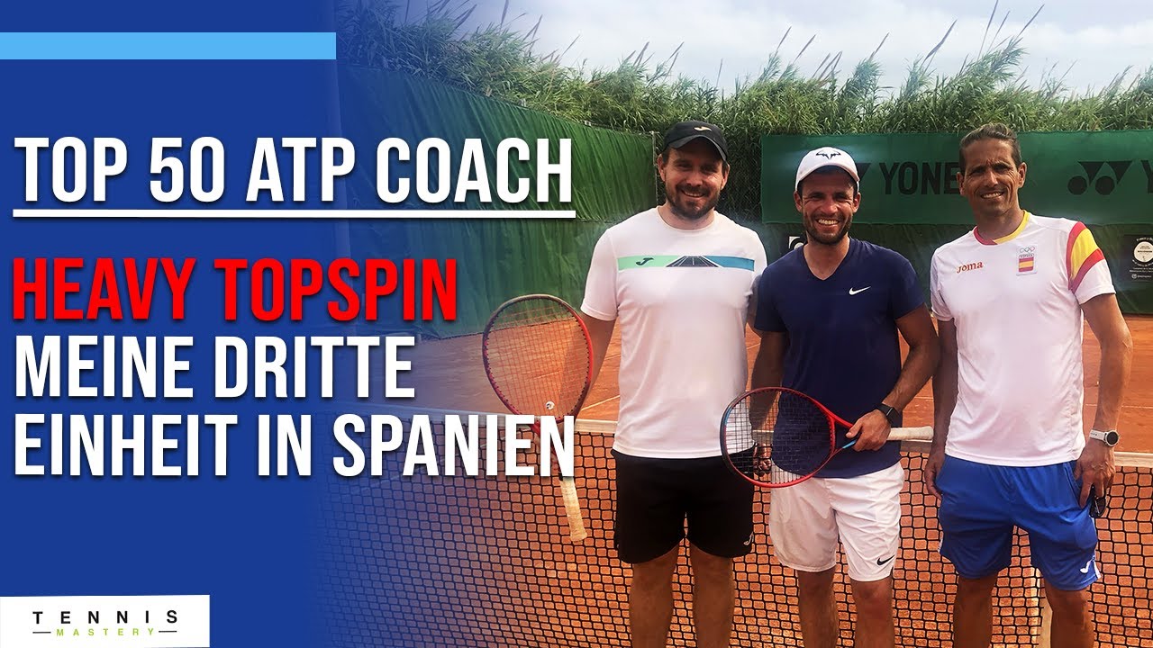 Training bei TOP 50 ATP Coach | Heavy Topspin Training | Tennis Mastery