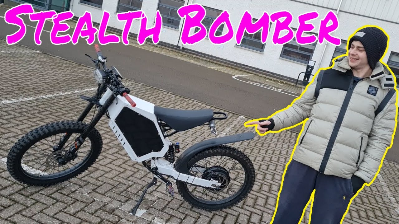 Stealth Bomber Electric bike 5000W. Is it better than a Surron?