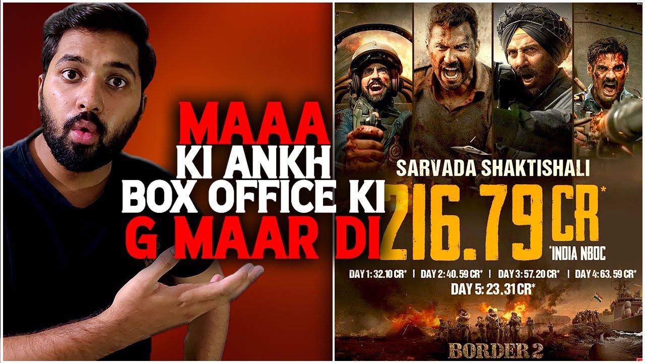 Border 2 Official Worldwide Box Office Collection | Border 2 Day 6 Crazy Collection | #Border2