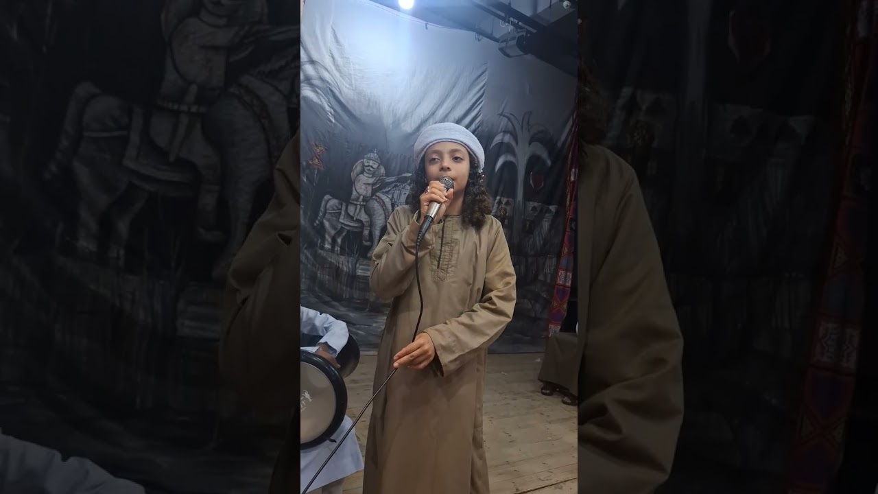 المنشد أحمد تدريب الشاعر أحمد الشباط 