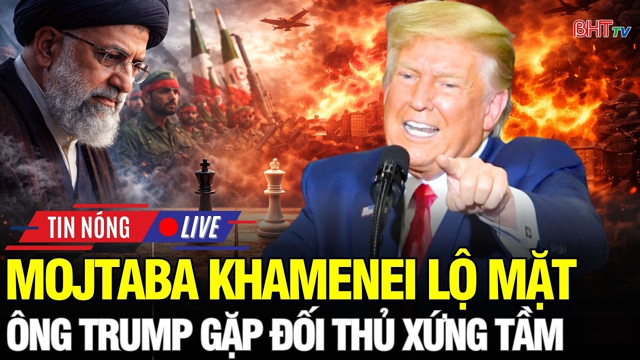 🔴NÓNG: Tân lãnh tụ Iran Mojtaba Khamenei ra mặt: Đối thủ cực đoan nhất Washington từng đối mặt?