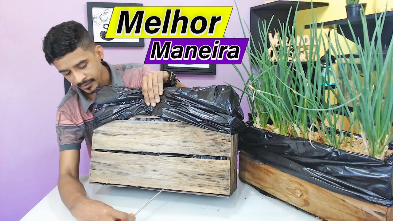 Como Plantar em Caixote ( Forma Correta e Simples )