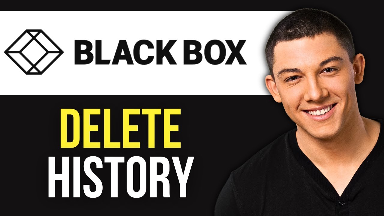 How to Delete History in Blackbox AI