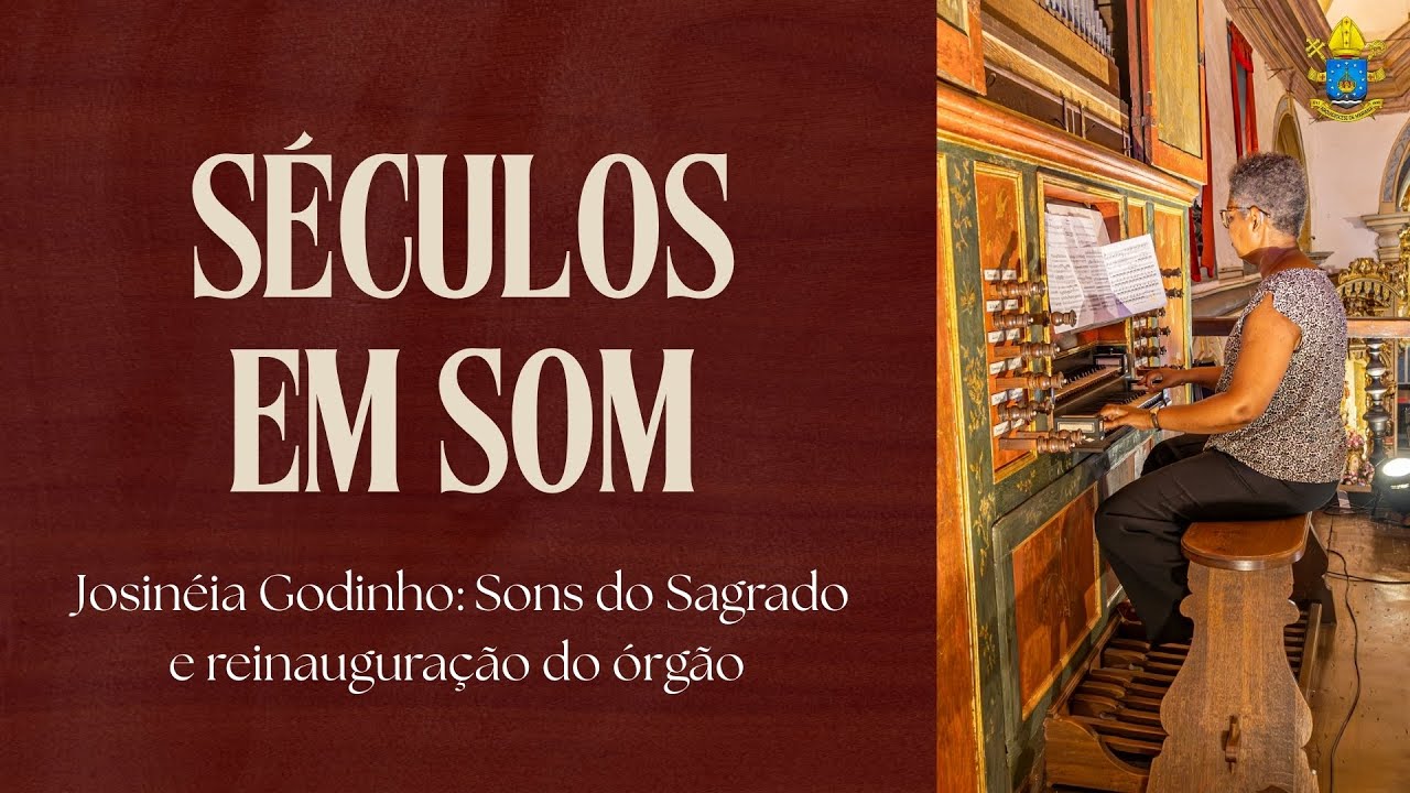 Bloco 1 - Josinéia Godinho fala sobre Sons do Sagrado e reinauguração do Órgão Arp Schnitger