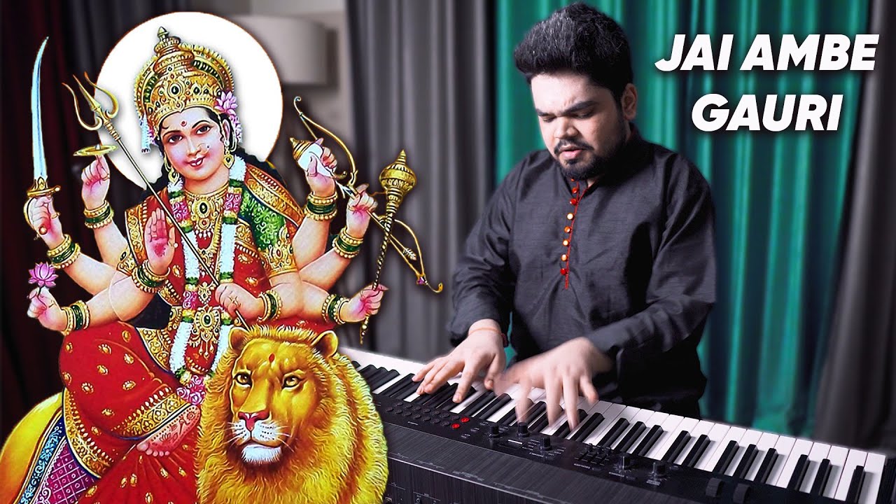 Jai Ambe Gauri (Epic Piano Solo) Navratri Special by Sadhana App