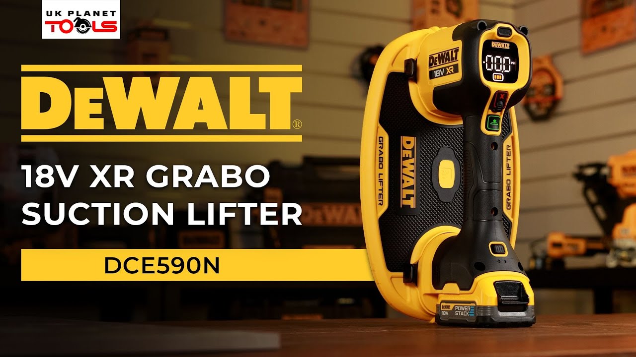 Подъемник с присоской DeWalt DCE590N-XJ Grabo | Революционное решение для профессионалов