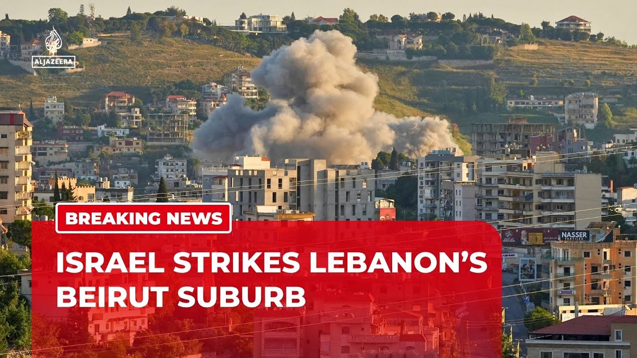 Multiple explosions rock southern Beirut as Israel launches new attacks