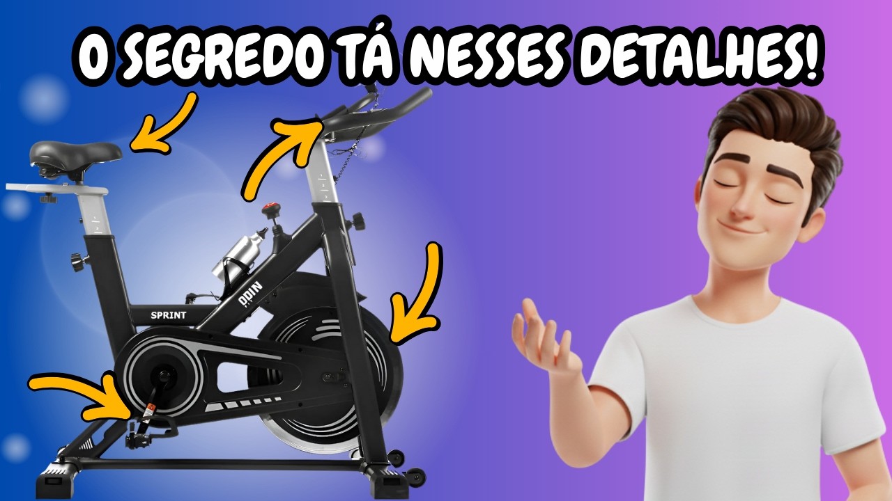 Os BENEF&Iacute;CIOS reais da Bicicleta Spinning Odin Fit Sprint que ningu&eacute;m te conta!