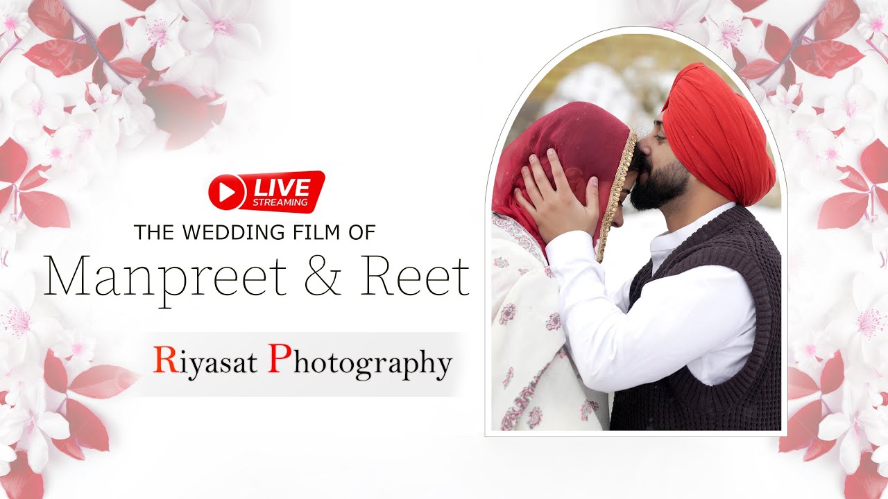 Manpreet & Reet Wedding Live II Brampton II