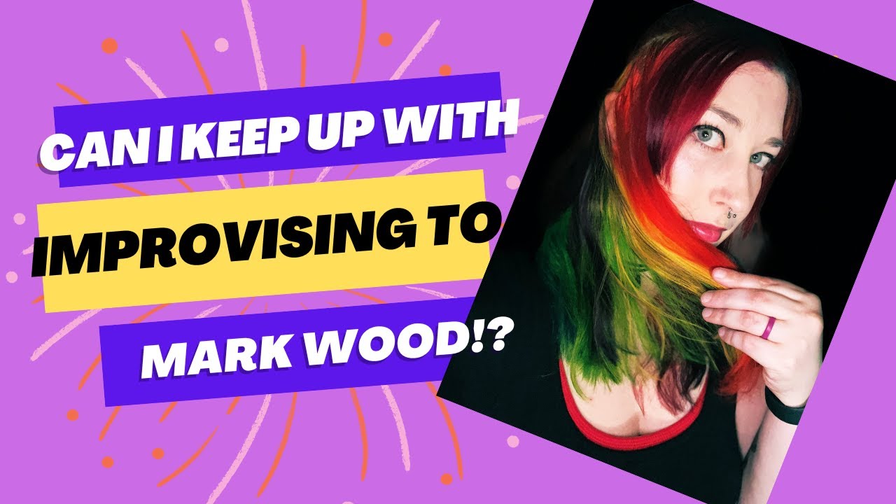 Mark Wood | Fire and Ice | ThatViolinChick Electric Violin Live Improv @MarkWoodMusic1