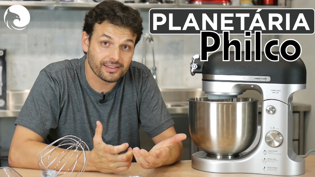 Avaliação da BATEDEIRA PLANETÁRIA PHILCO PBP1200 Turbo Inox | Harpyja