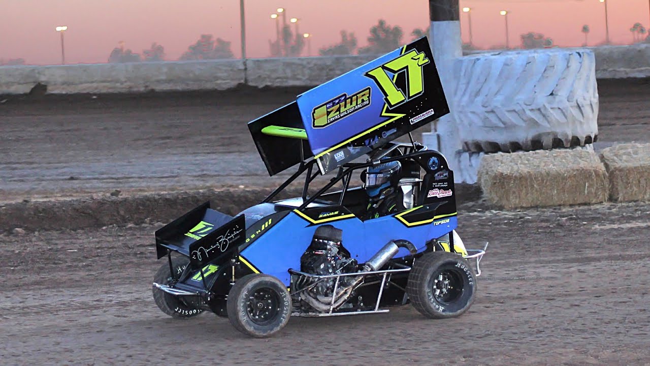 NOW 600 Restricted Micro Main Event At Central Arizona Raceway 2-22-25