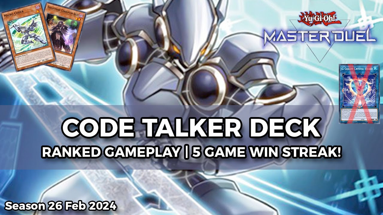 5-0 Streak! New Way To Play Iblee Lock/Code Talker - Yu-Gi-Oh! Master Duel