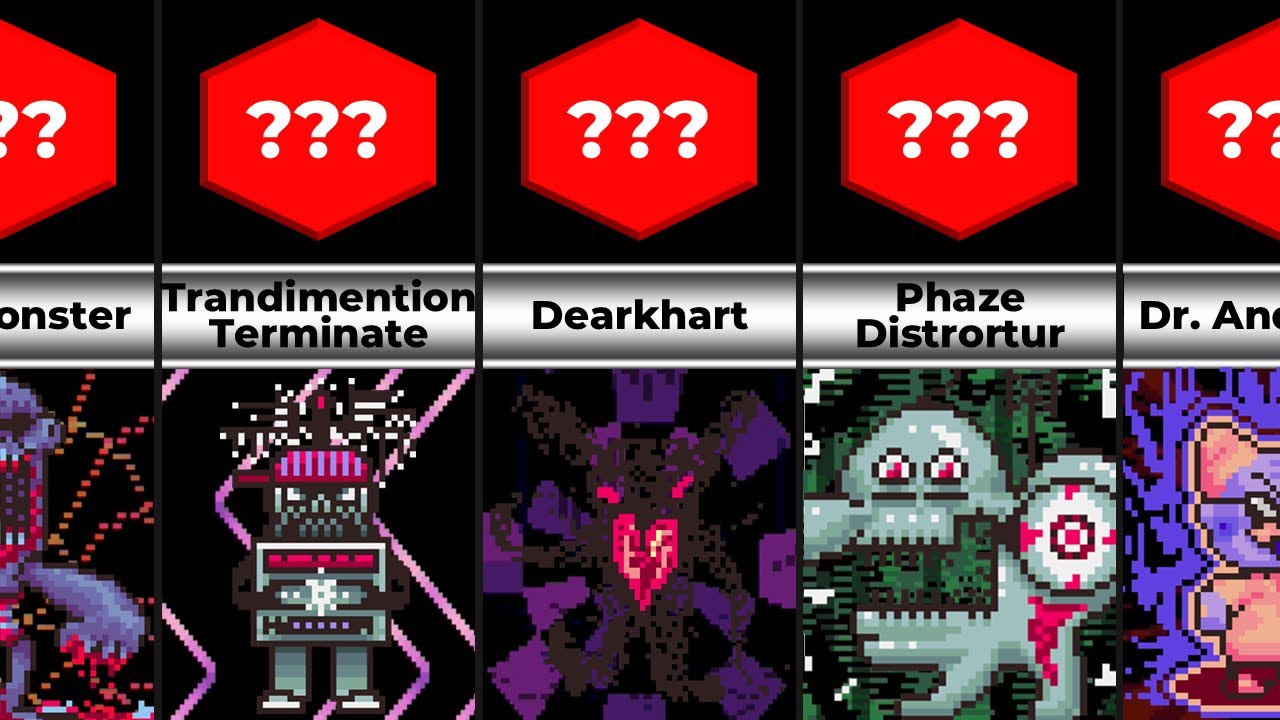 EarthBound: Halloween Hack - HP Comparison