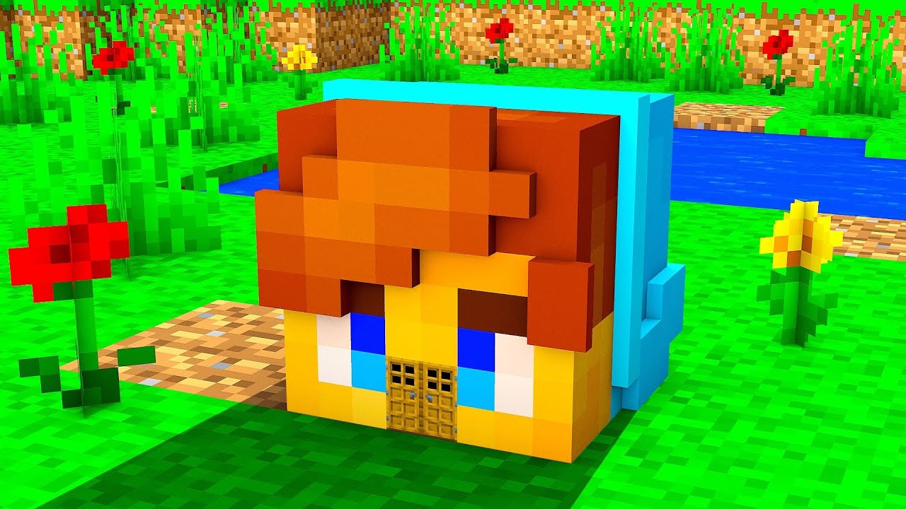 Perik vs Affe MINI Minecraft Hus Tävling!