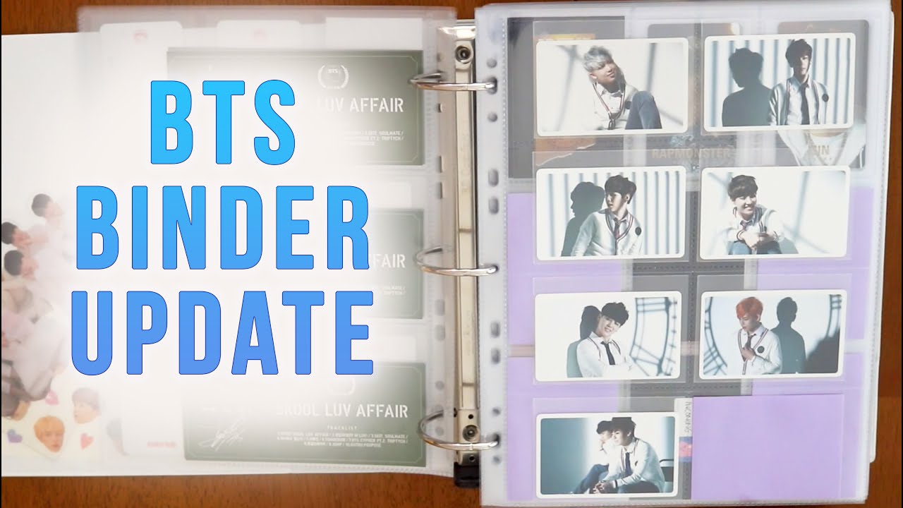 A STRESSFUL Update and Organize My BTS Photocard Collection with Me | 방탄소년단
