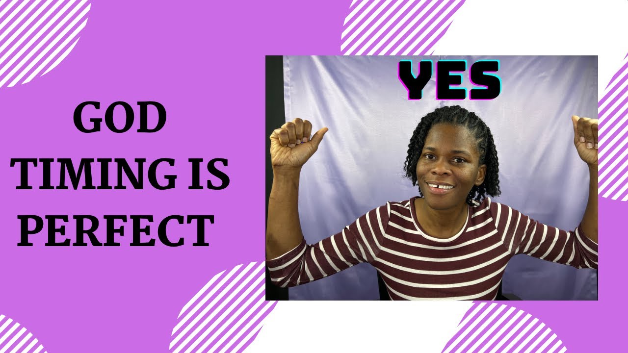 God Timing is Perfect