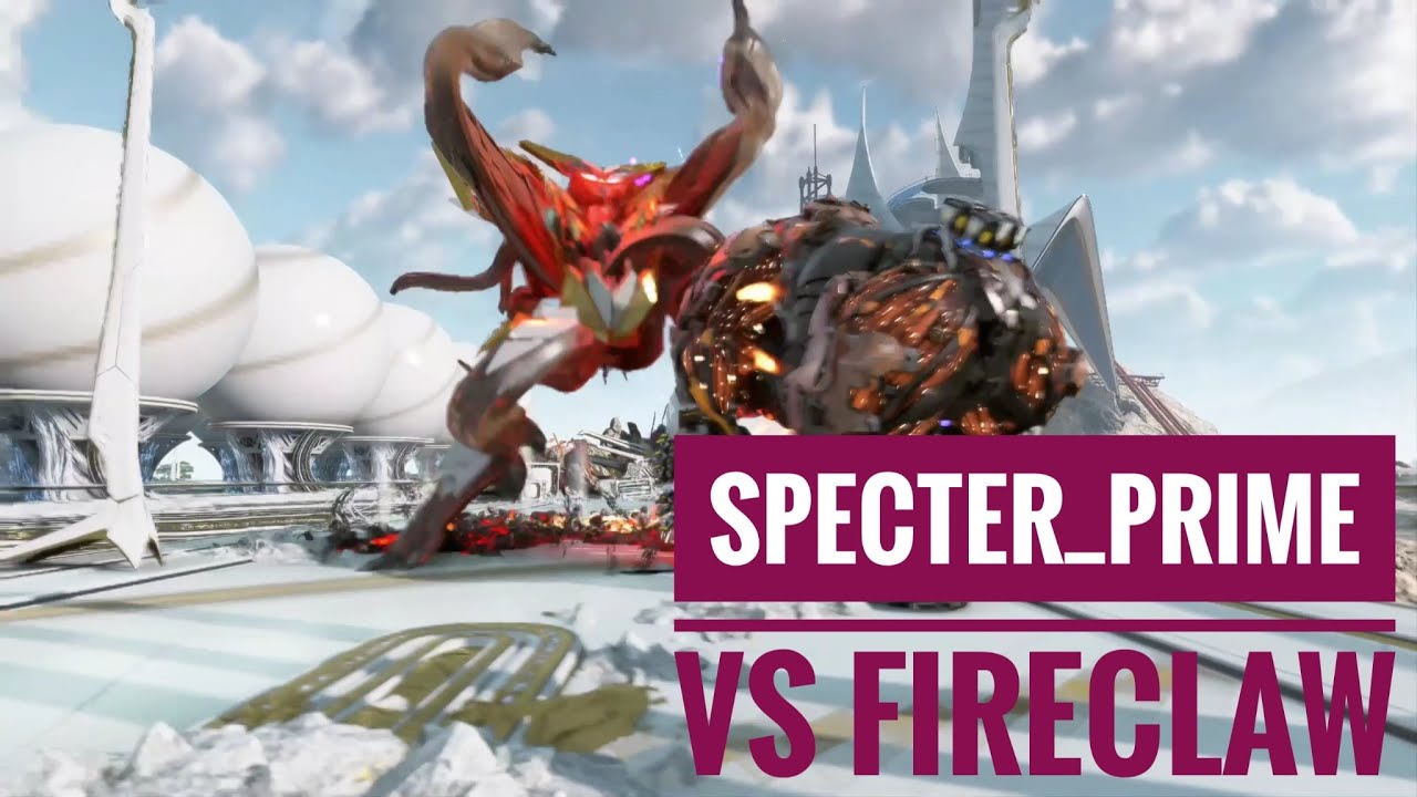 Pseudo fight: Specter prime vs. fireclaw: Horizon Forbidden West