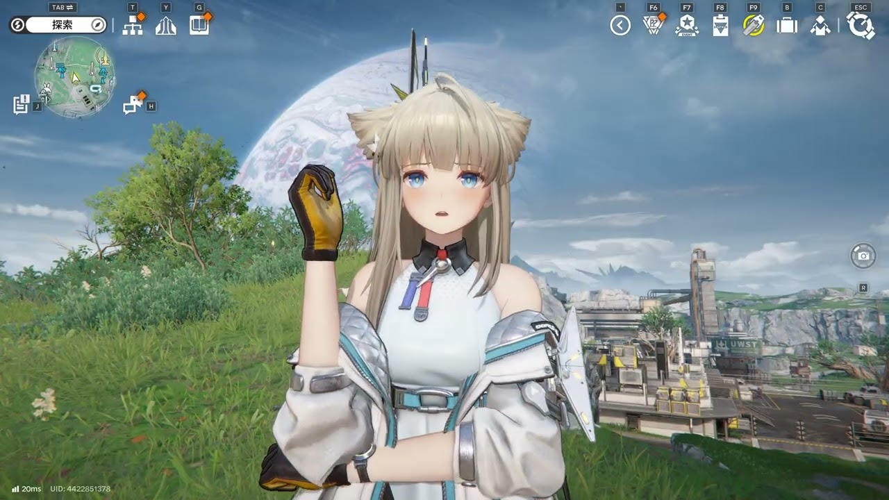 【アークナイツ：エンドフィールド】振り向きモーション（管理人、ペリカ、チェン）