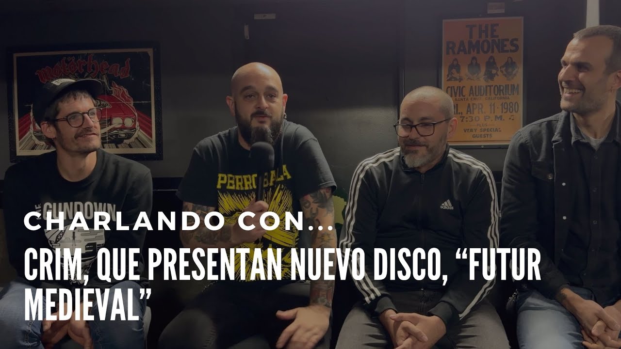 Charlando con Crim, que presentan nuevo disco, “Futur Medieval”