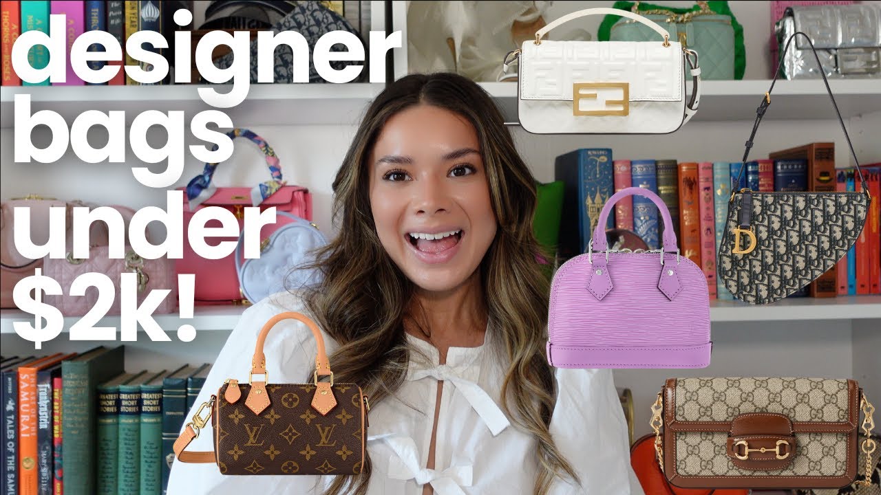 BEST DESIGNER BAGS UNDER $2,000 | Dior, Gucci, Loewe, LV, Prada, Fendi, Bottega