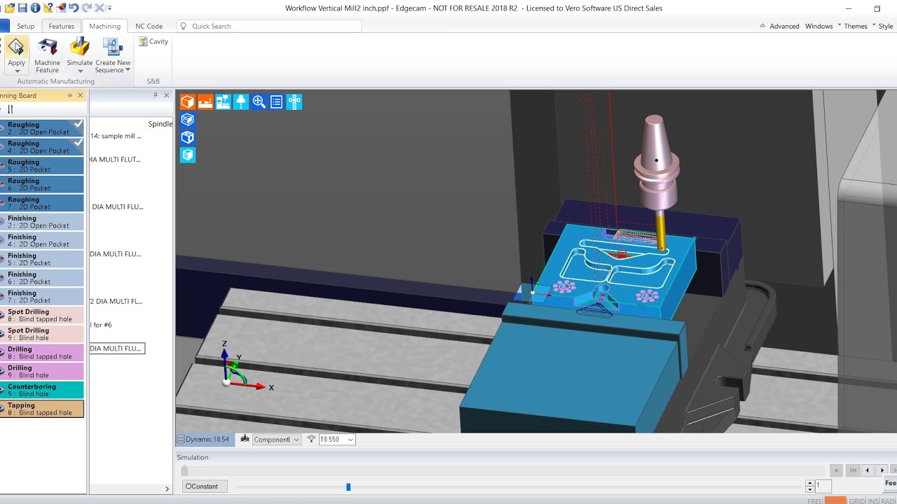 Edgecam Automatic Programming