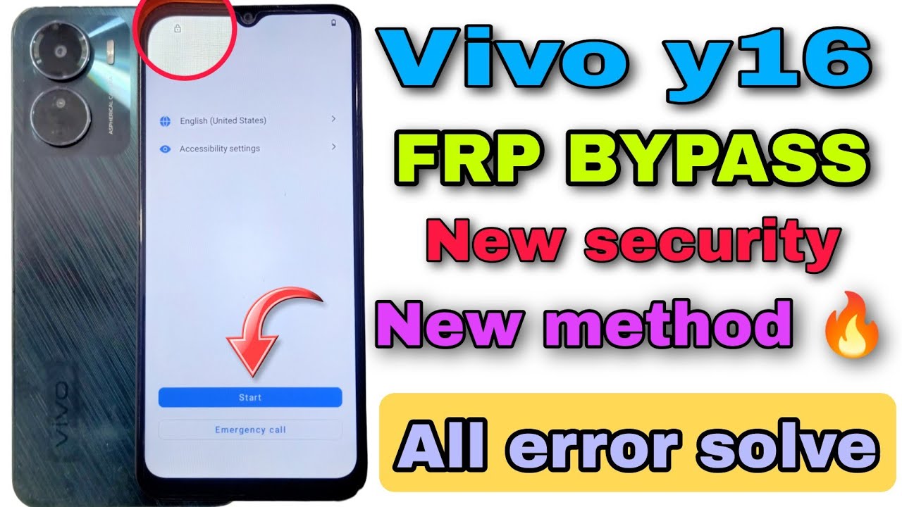 Vivo Y16 Frp Bypass ( New Update 2024 ) Vivo Y16 Google Account Bypass Without Pc 100%