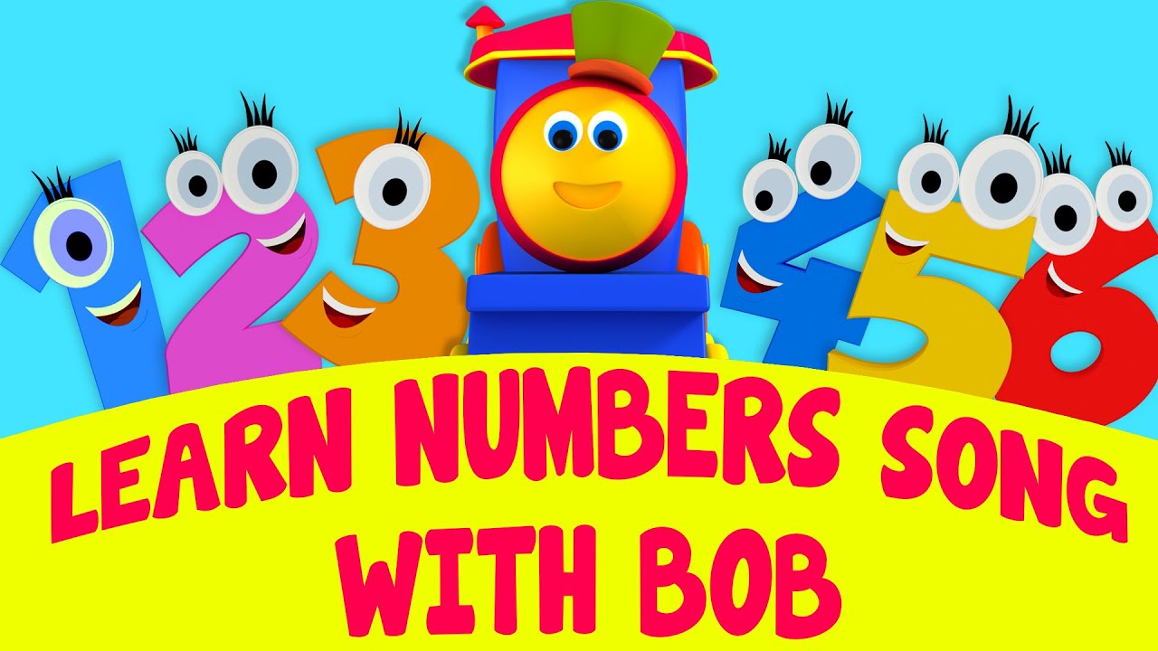 Bob The Train | Learn Numbers Song With Bob | Song Adventure with Numbers Ride Bob the train