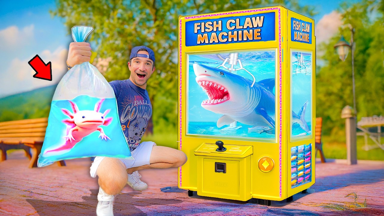 I Bought Deadly Fish From a Live Fish Claw Machine...