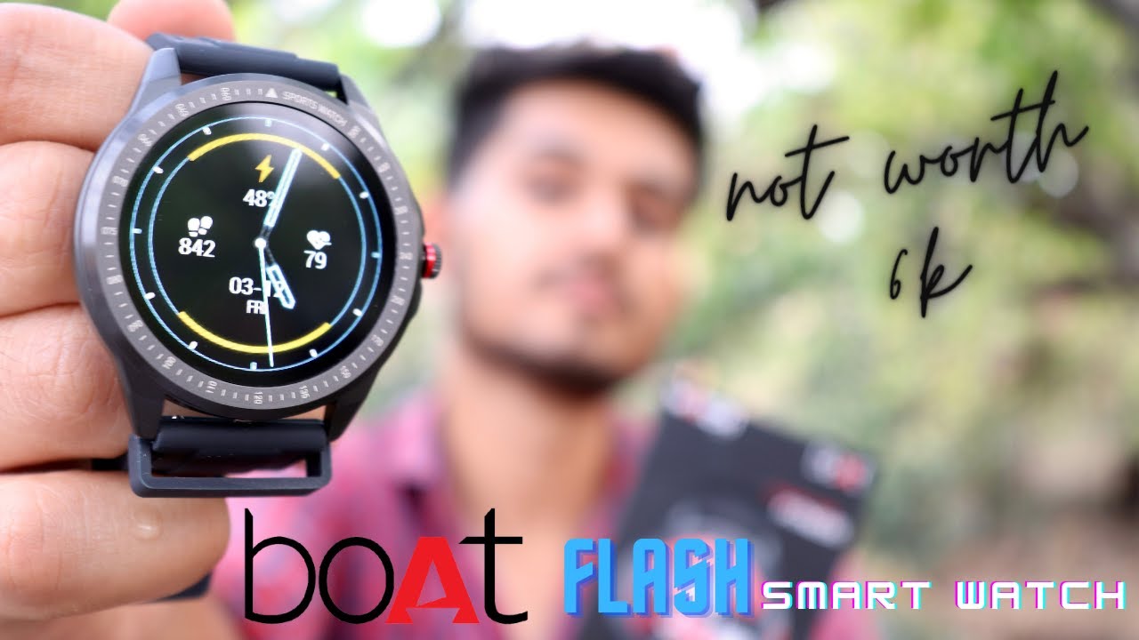 boAt Watch Flash Unboxing & Review (Best smartwatch under 3000) || But not worth your money.