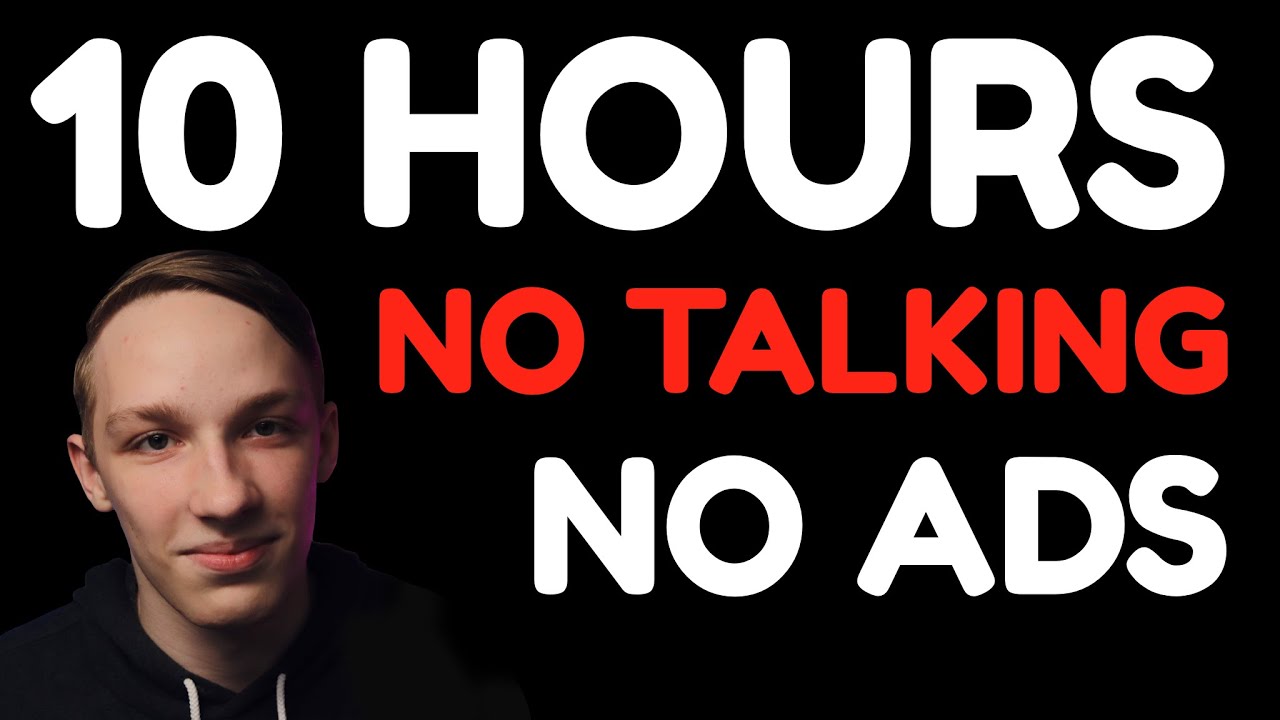 10 hour ASMR Mouth Sounds & Mic Nibbling 🚫 No Talking 🚫 Black Screen 📺 No Ads!