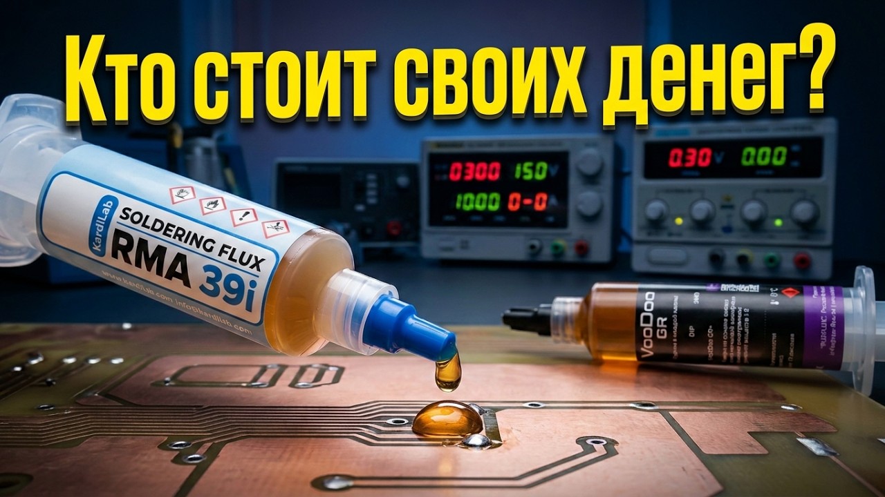 Флюсы MOB-39 и Voodoo GR. Подробности для любопытных