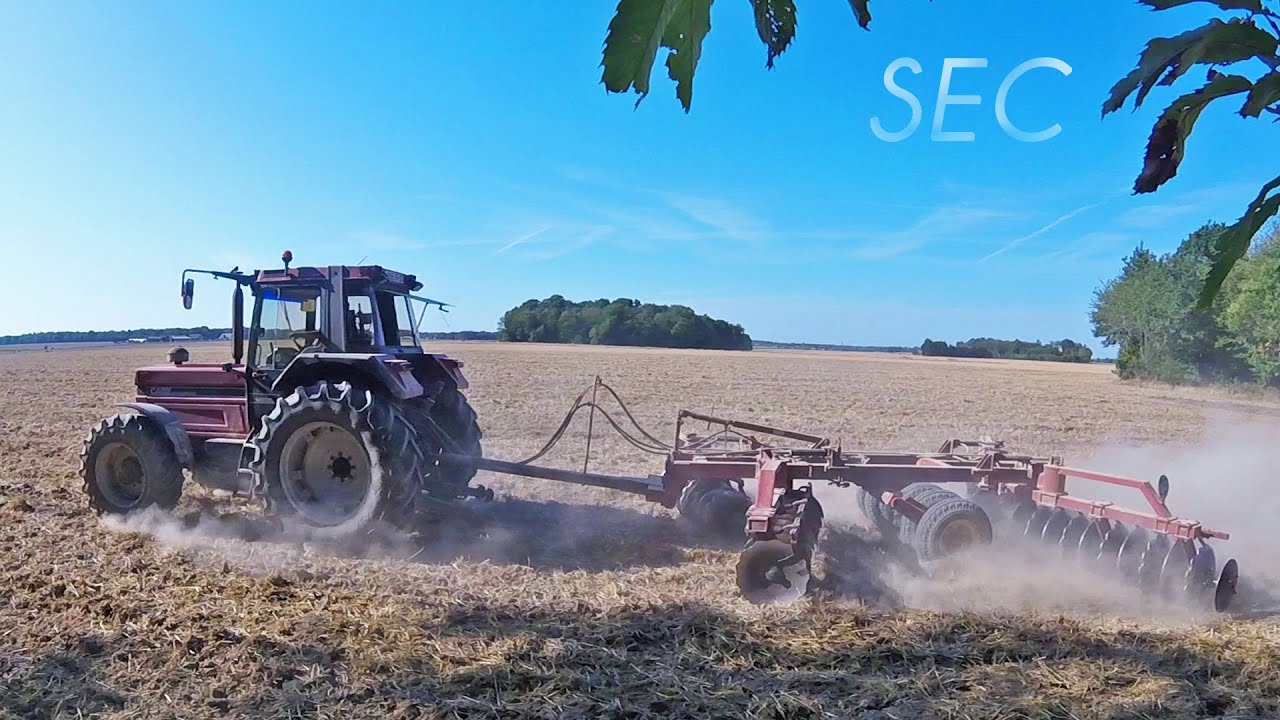 La sécheresse complique le déchaumage - 2019