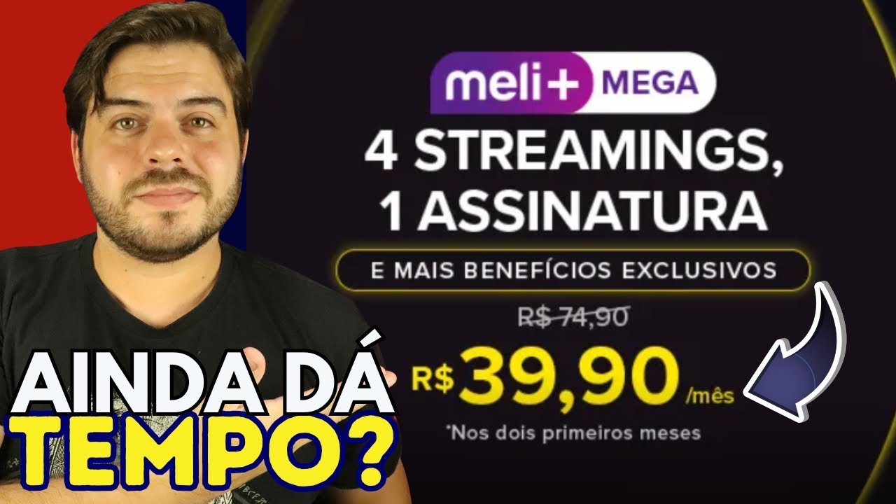 MELI PLUS MEGA! HBO MAX, DISNEY, APPLE E NETFLIX! TODOS OS GRANDES JUNTOS?!