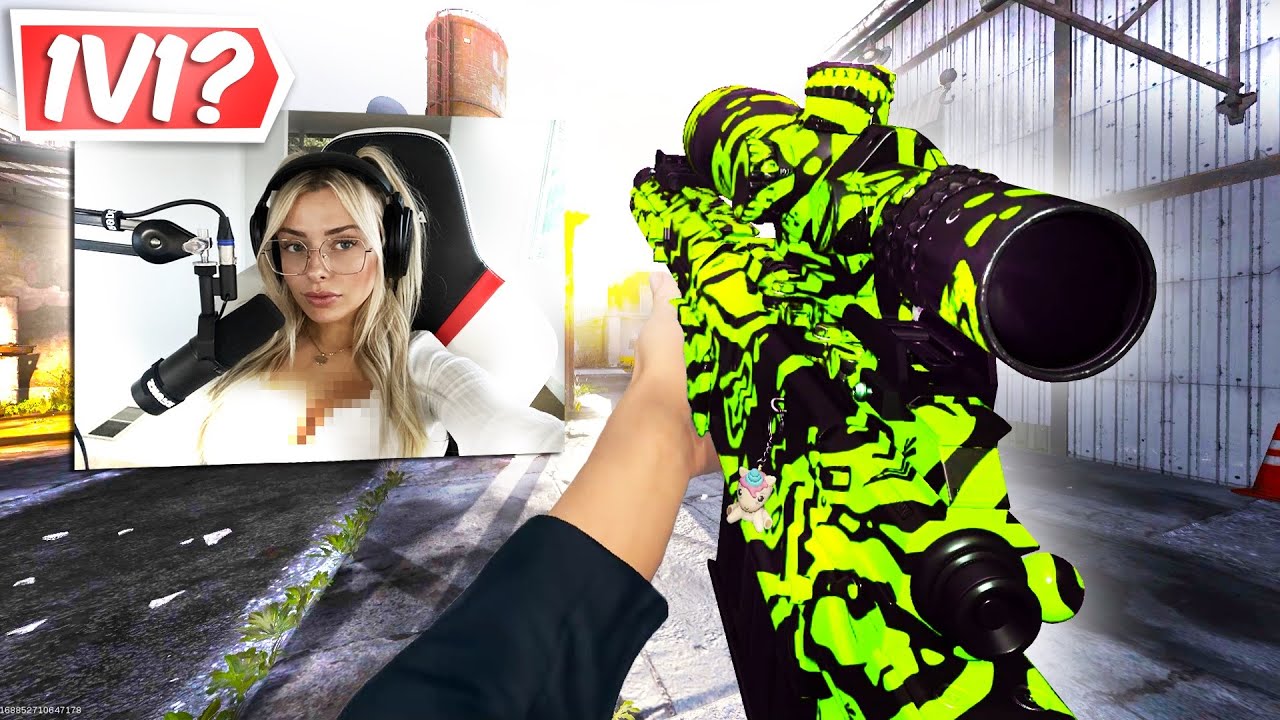 I 1v1’d a TWITCH STREAMER and you won’t believe what she did.. (hilarious 😂)