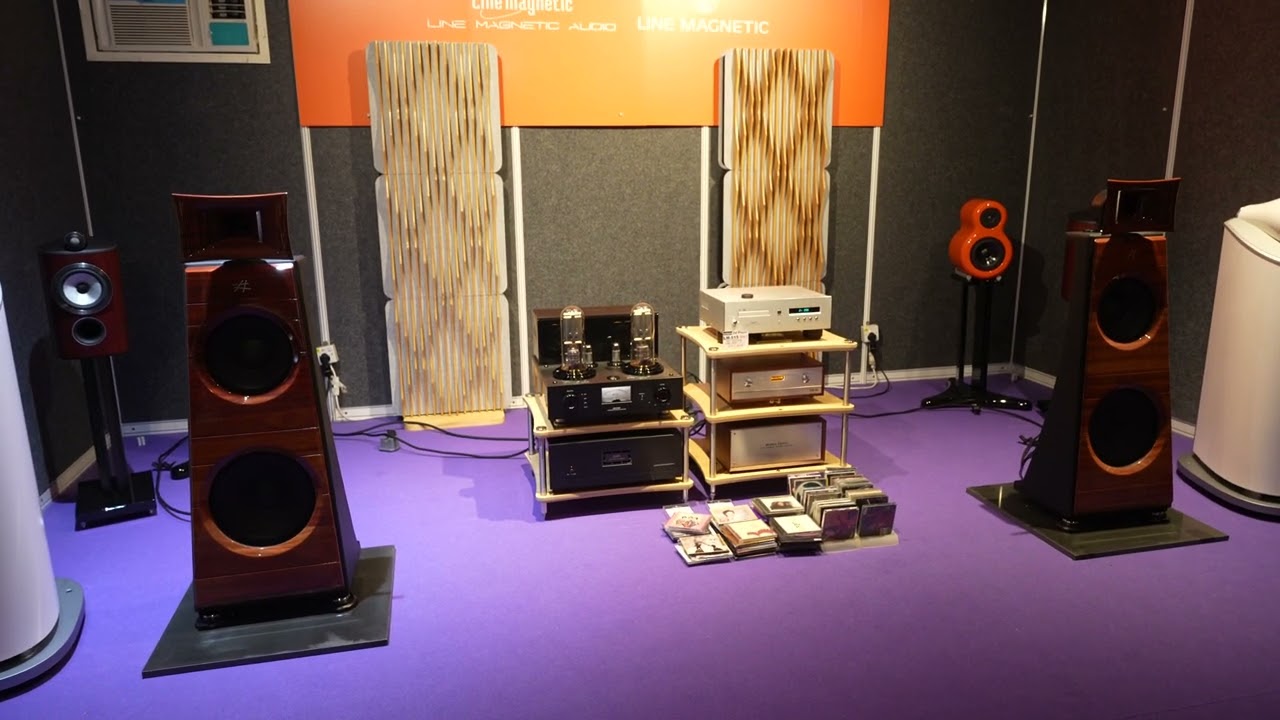 HK AV Show 2024 - LineMagnetic LM-519IA, LM-515 Mk2 / Diesis Audio