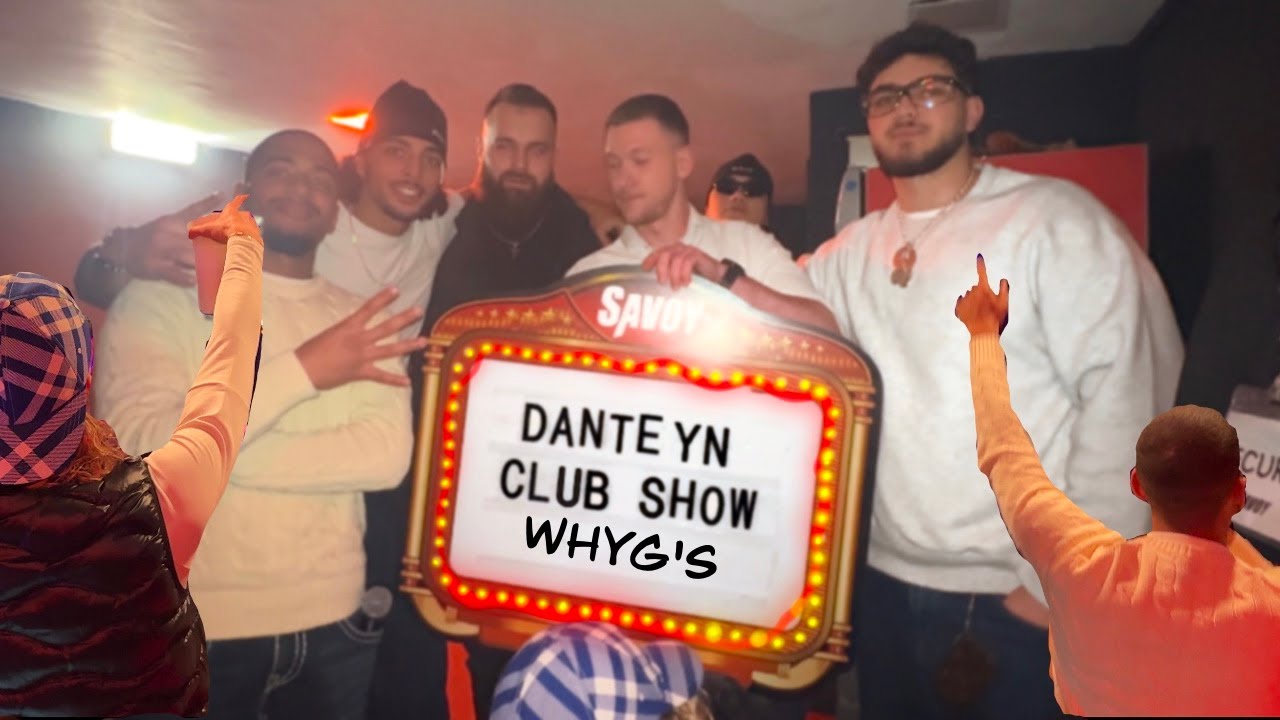 DANTE YN CLUBSHOW BEHIND THE SCENES (G&Ouml;TTINGEN) | WHYGS