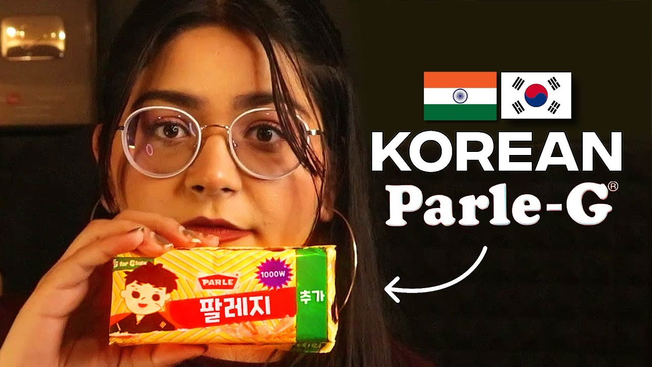 🇮🇳 Индийская девушка пробует потрясающие корейские продукты! 🇰🇷