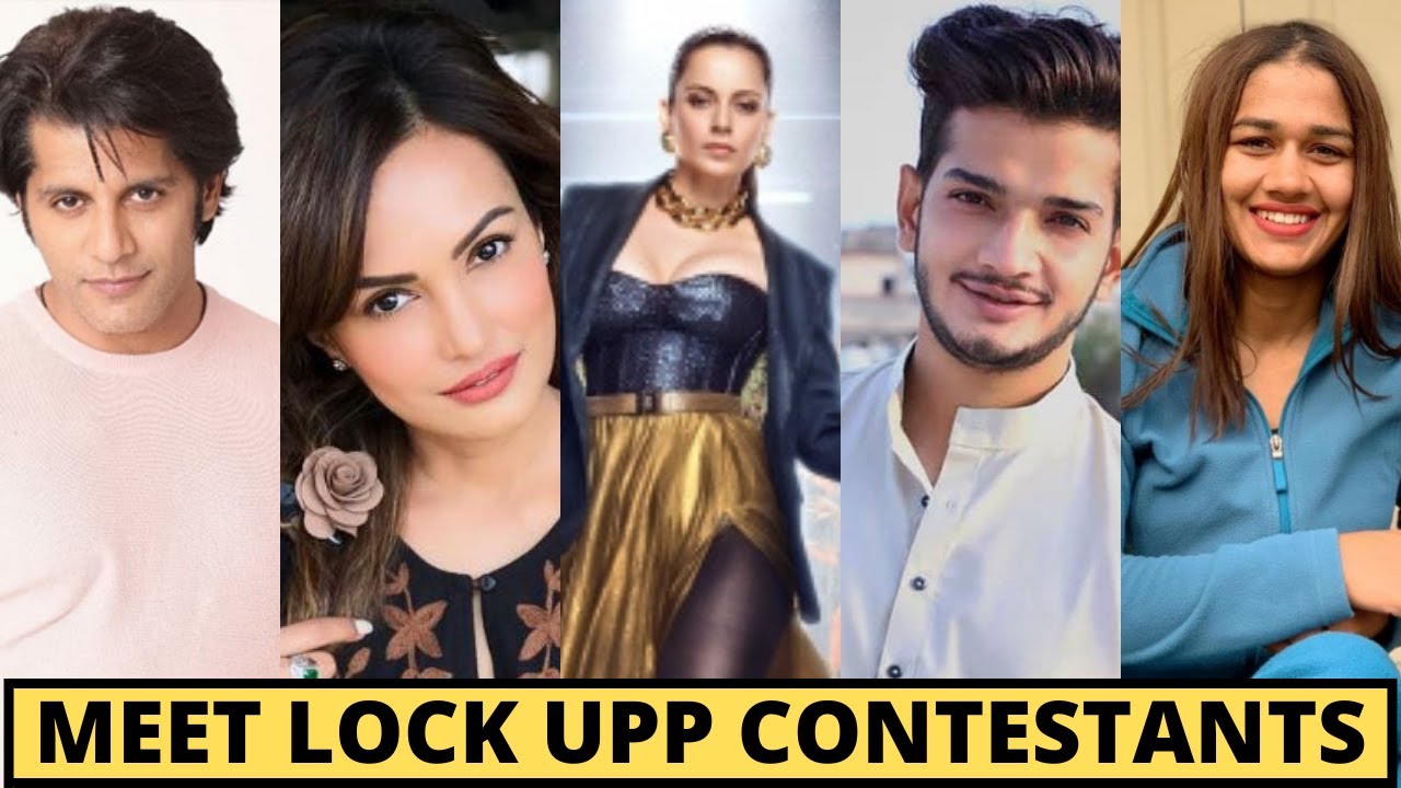 Complete List Of Lock Upp 2022 Contestants And Their Salary, Kangana Ranaut, Karanvir Bohra,  Nisha