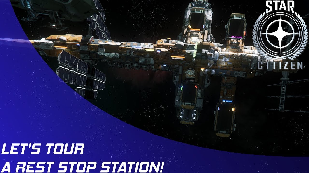 Star Citizen: Truck Stop (Station) Tour!