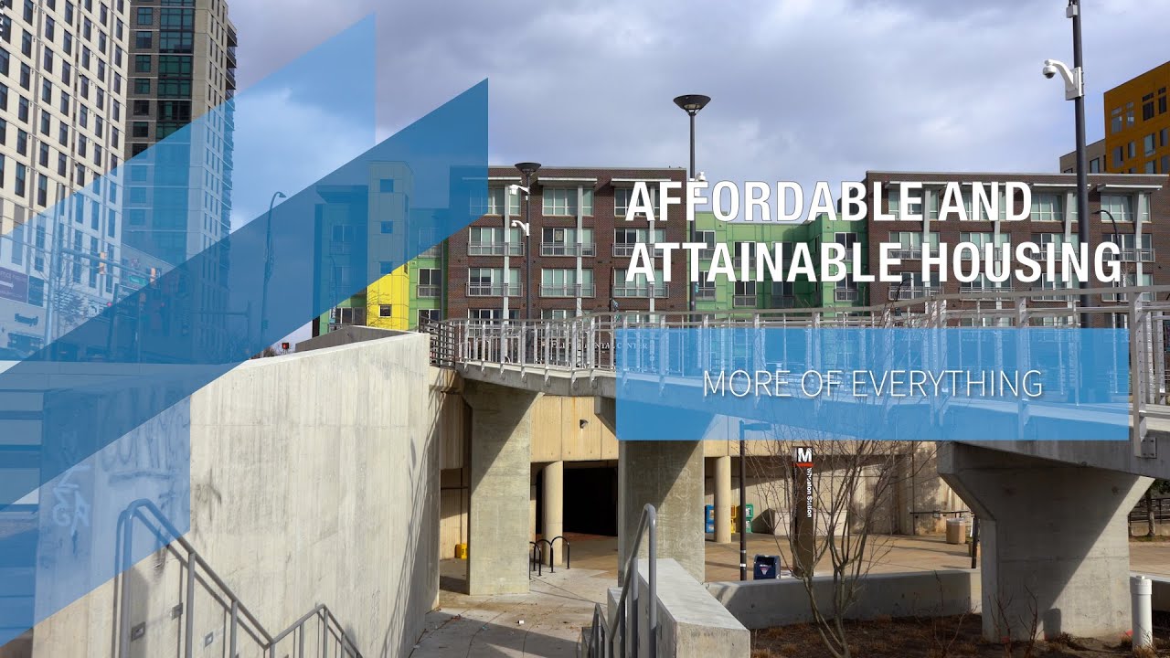 Thrive Montgomery 2050: Affordable and Attainable Housing