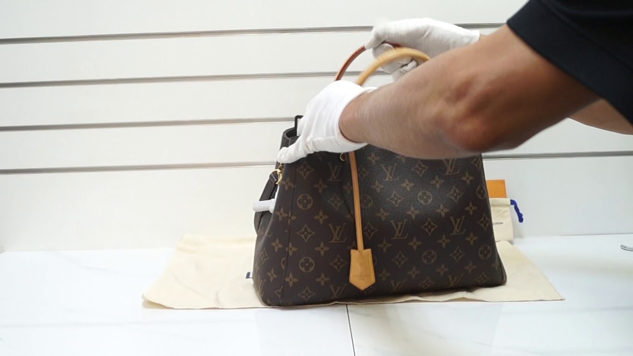 LOUIS VUITTON Montaigne MM Monogram Canvas Shoulder Bag REVIEW |PRE-OWNED