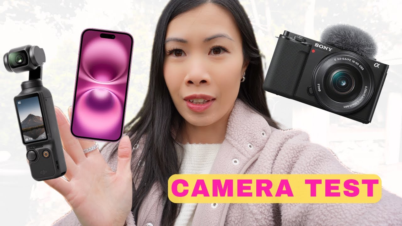 How I Film as a Shy Vlogger | iPhone 16 vs Osmo Pocket 3 vs ZV-E10 comparison
